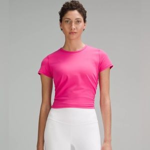 Lululemon all it takes top in lip gloss- like new- 10